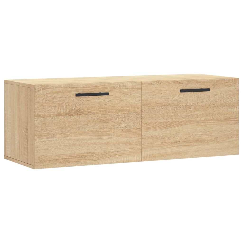 Mobile a Parete Rovere Sonoma 100x36,5x35 cm Legno Multistrato | homemem39