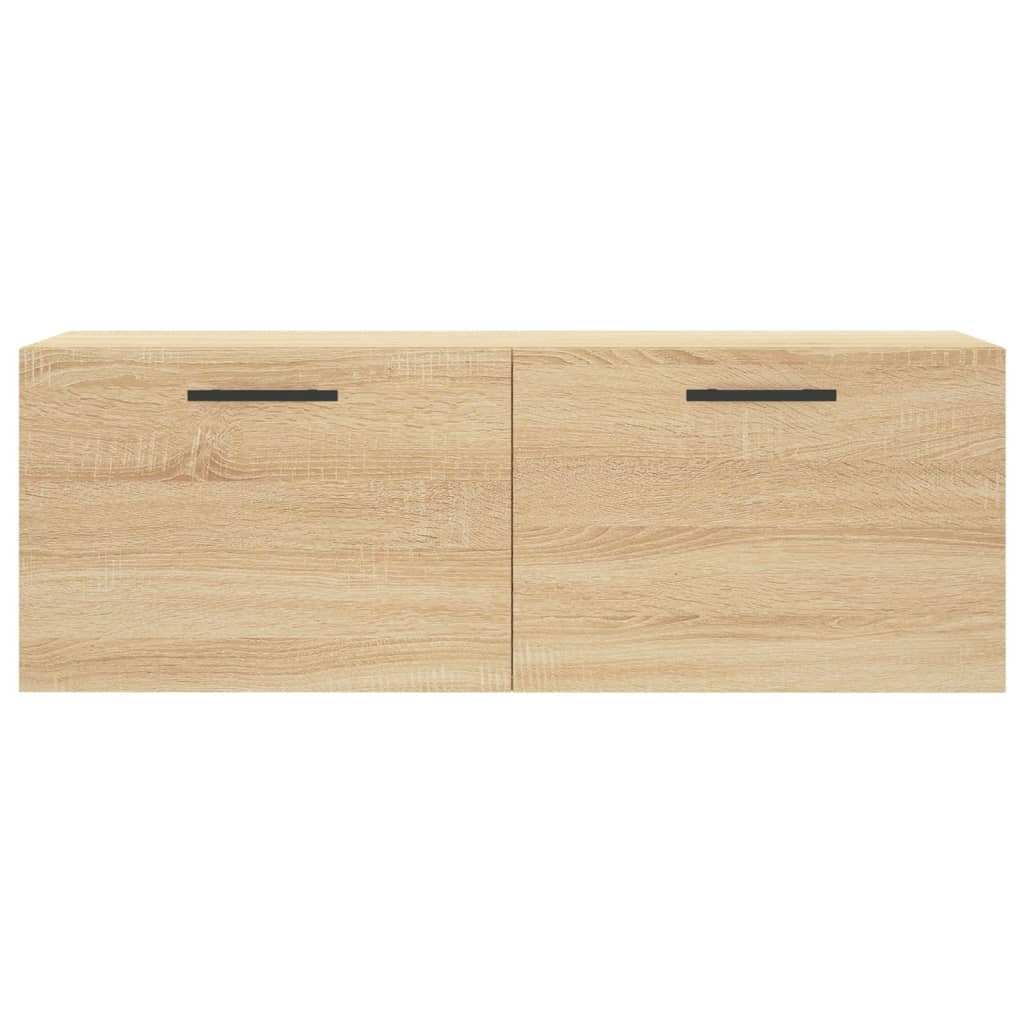 Mobile a Parete Rovere Sonoma 100x36,5x35 cm Legno Multistrato | homemem39