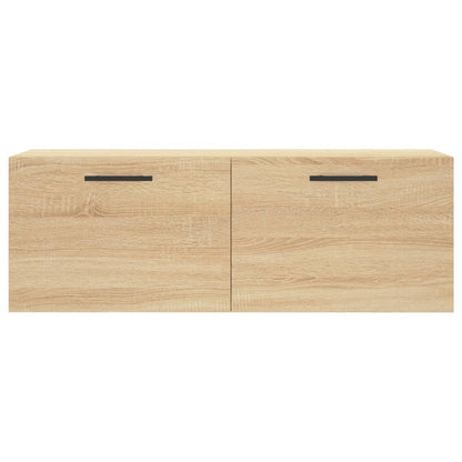 Mobile a Parete Rovere Sonoma 100x36,5x35 cm Legno Multistrato