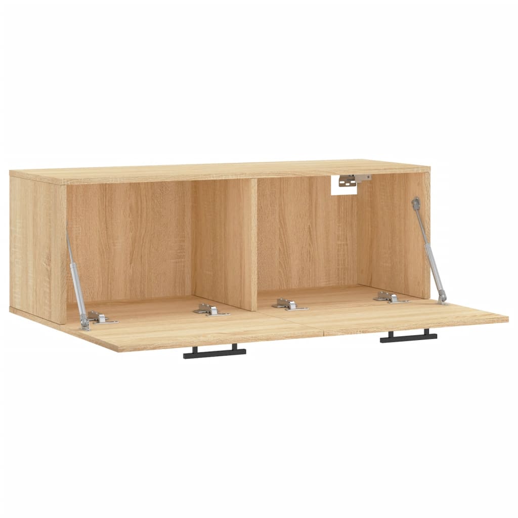 Mobile a Parete Rovere Sonoma 100x36,5x35 cm Legno Multistrato | homemem39