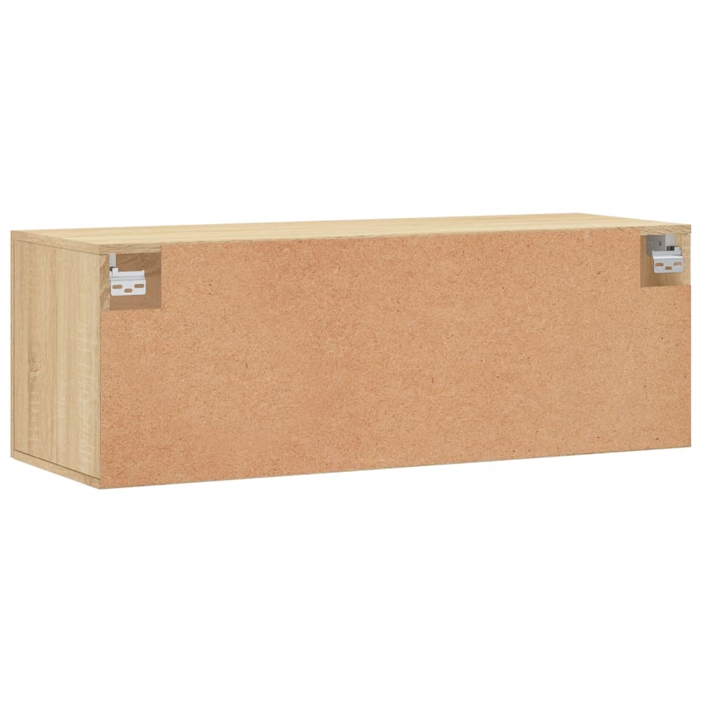 Mobile a Parete Rovere Sonoma 100x36,5x35 cm Legno Multistrato | homemem39