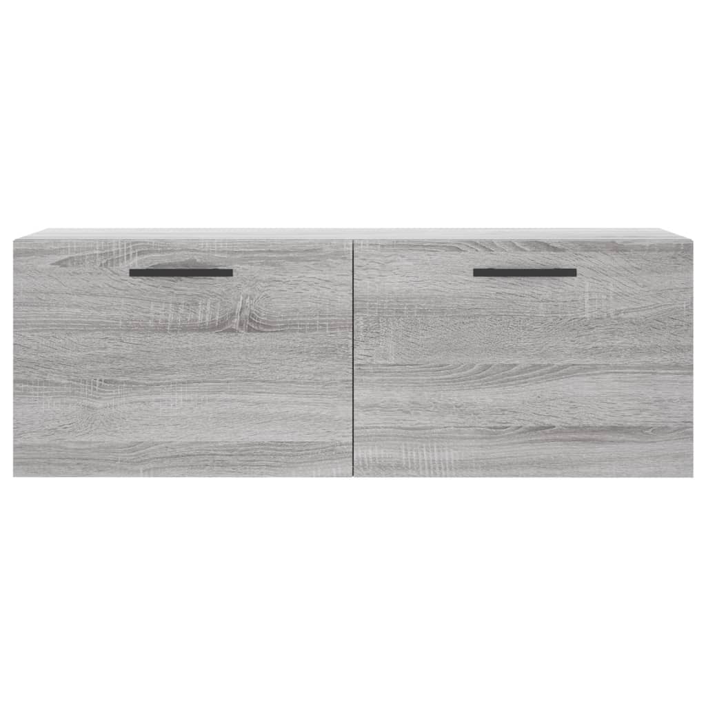 Mobile a Parete Grigio Sonoma 100x36,5x35 cm Legno Multistrato | homemem39