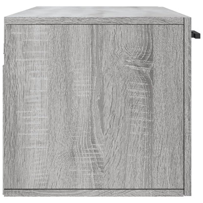 Mobile a Parete Grigio Sonoma 100x36,5x35 cm Legno Multistrato | homemem39
