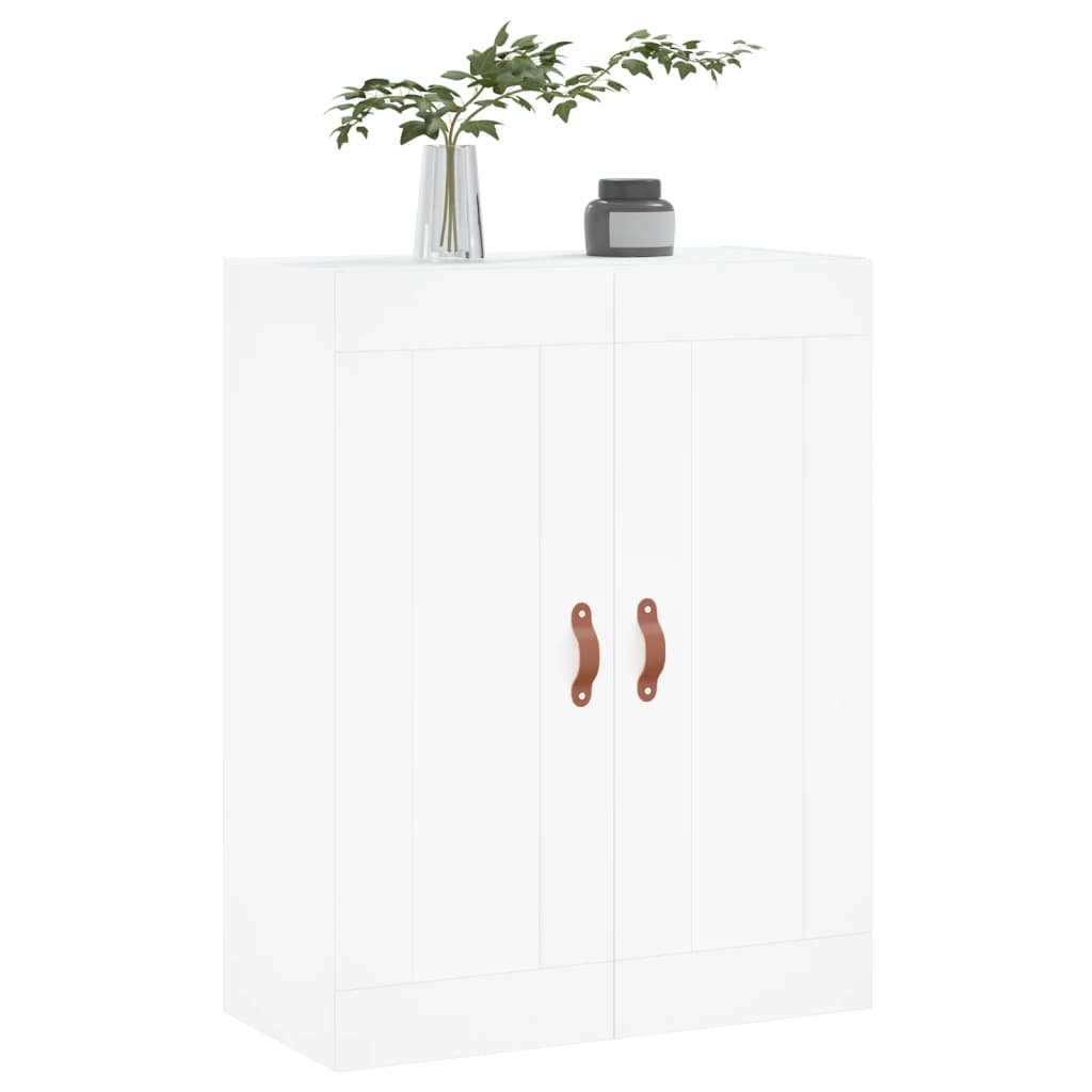 Mobile a Parete Bianco 69,5x34,90 cm in Legno Multistrato - homemem39