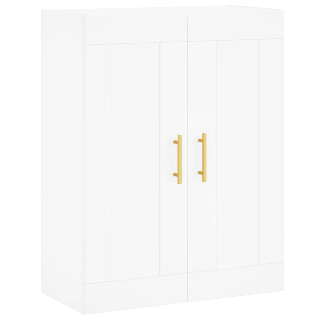 Mobile a Parete Bianco 69,5x34,90 cm in Legno Multistrato