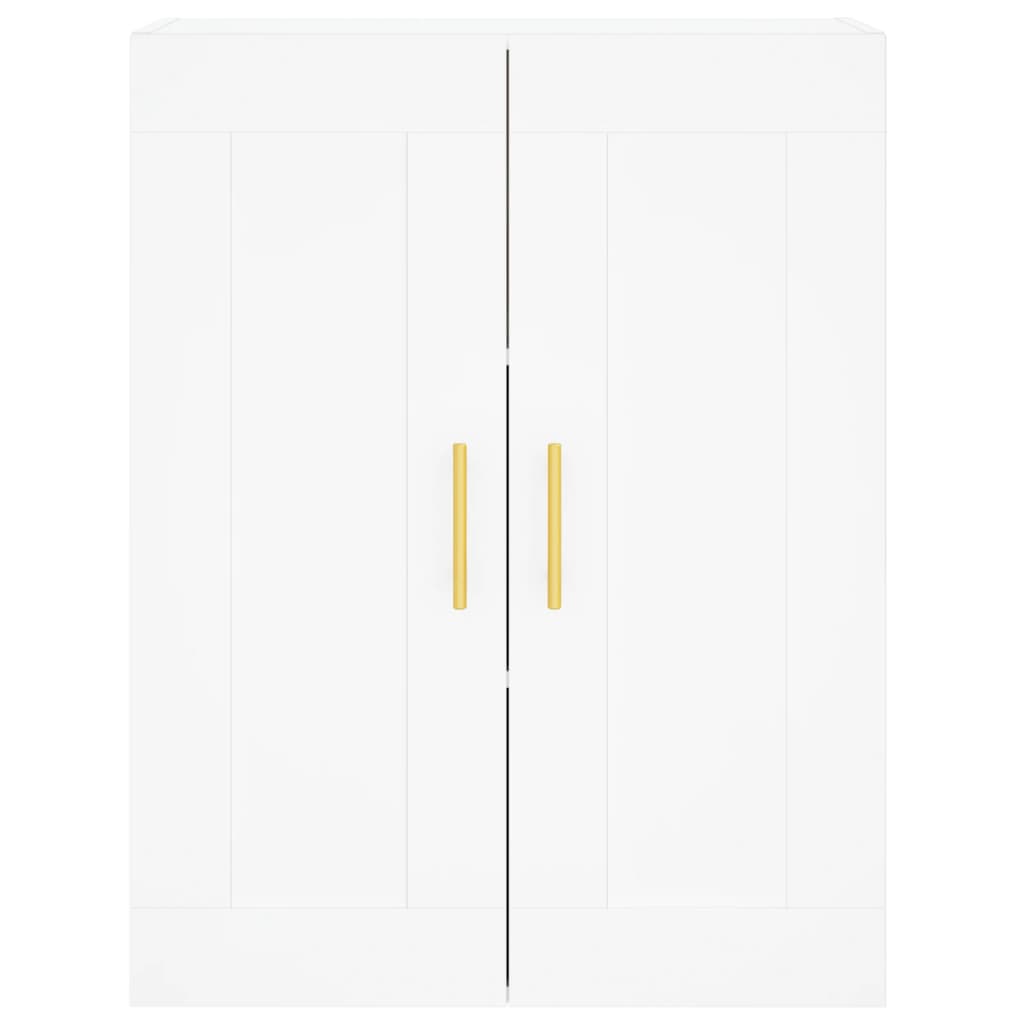 Mobile a Parete Bianco 69,5x34,90 cm in Legno Multistrato - homemem39