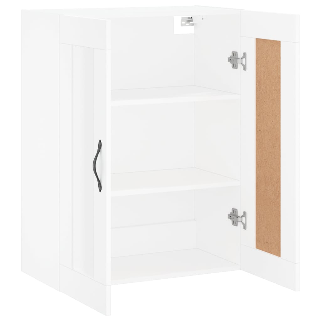 Mobile a Parete Bianco 69,5x34,90 cm in Legno Multistrato - homemem39