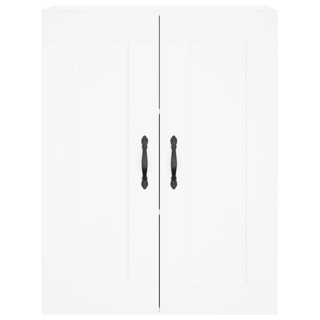 Mobile a Parete Bianco 69,5x34,90 cm in Legno Multistrato