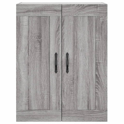 Mobile a Parete Grigio Sonoma 69,5x34x90 cm Legno Multistrato - homemem39