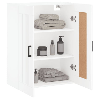 Mobile a Parete Bianco 69,5x34,90 cm in Legno Multistrato | homemem39
