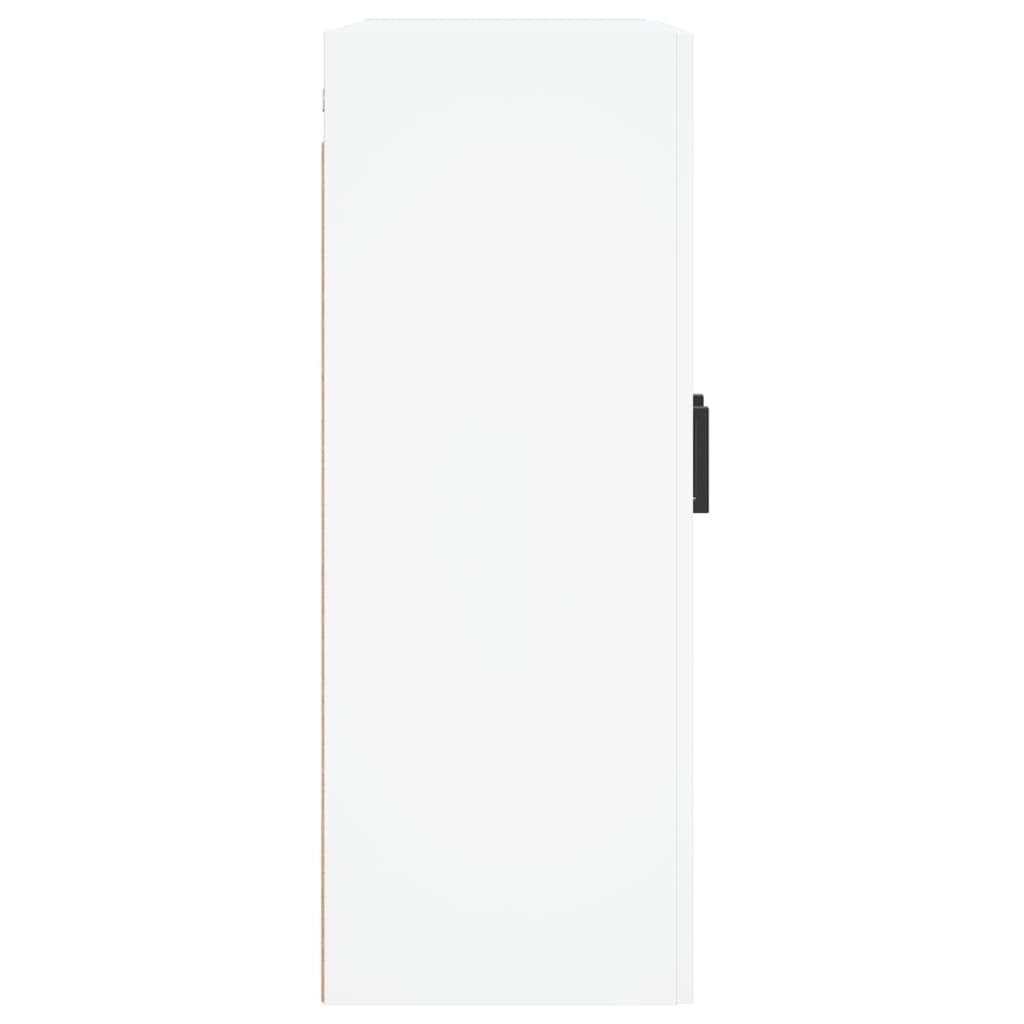 Mobile a Parete Bianco 69,5x34,90 cm in Legno Multistrato | homemem39