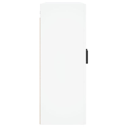 Mobile a Parete Bianco 69,5x34,90 cm in Legno Multistrato | homemem39