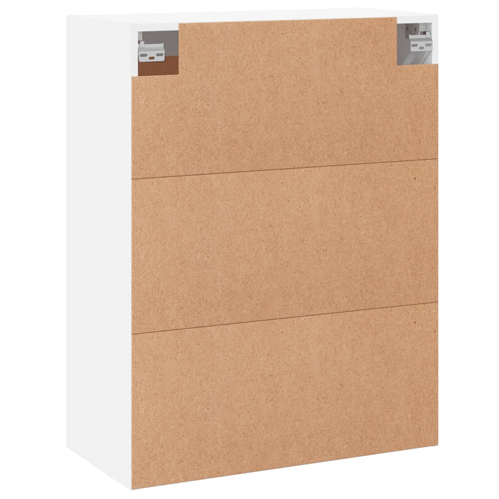 Mobile a Parete Bianco 69,5x34,90 cm in Legno Multistrato | homemem39