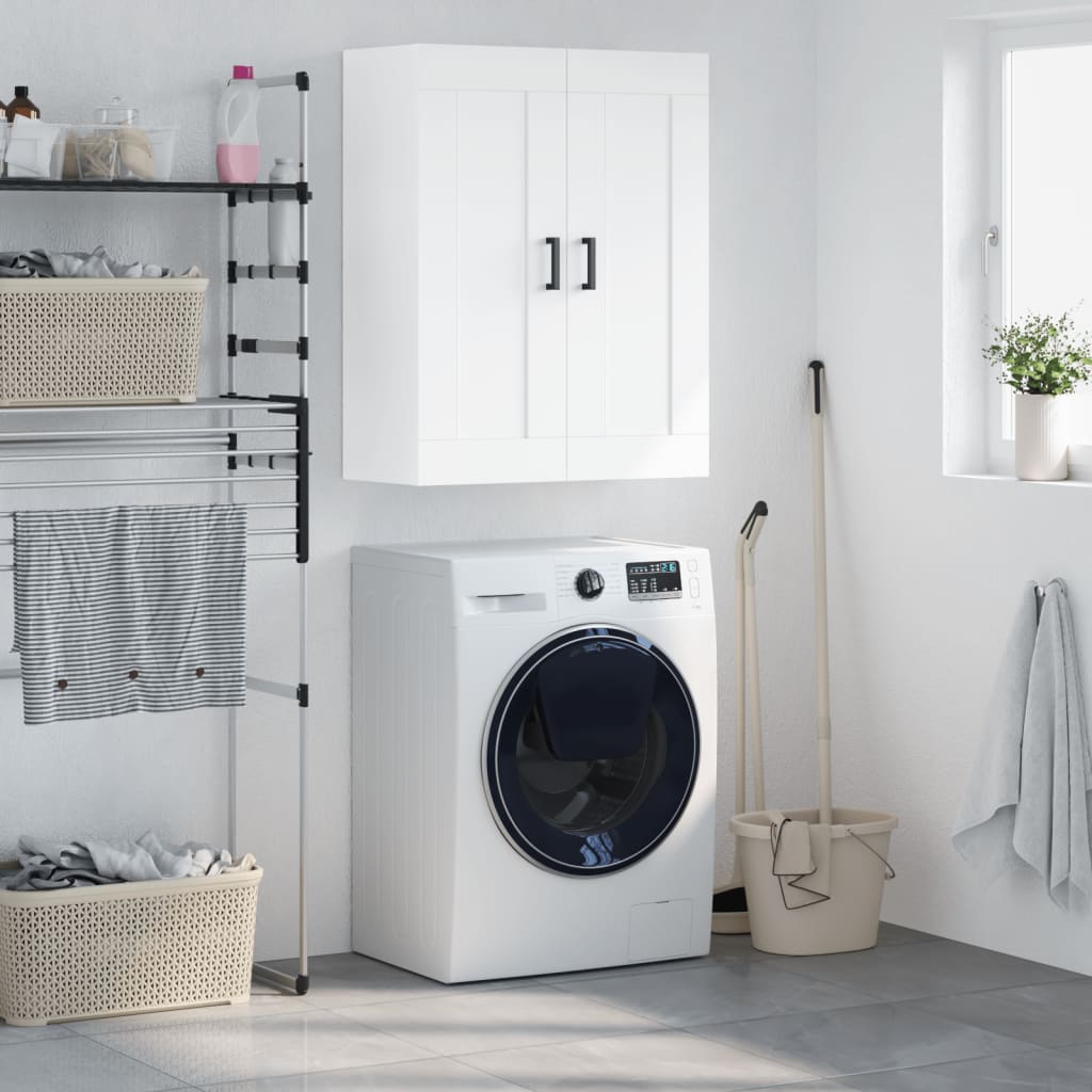 Mobile a Parete Bianco 69,5x34,90 cm in Legno Multistrato | homemem39