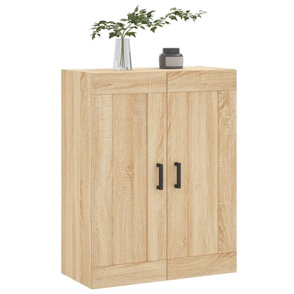 Mobile a Parete Rovere Sonoma 69,5x34x90 cm Legno Multistrato