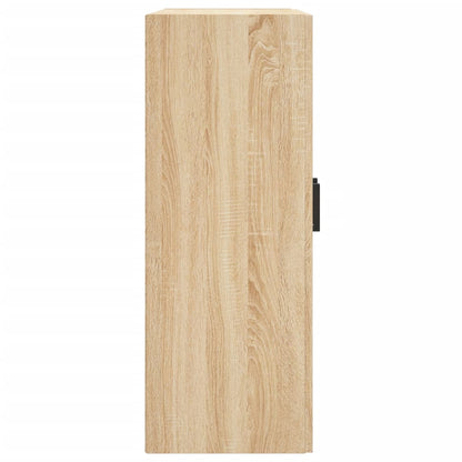 Mobile a Parete Rovere Sonoma 69,5x34x90 cm Legno Multistrato