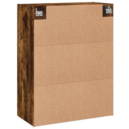 Mobile a Parete Rovere Fumo 69,5x34x90 cm in Legno Multistrato