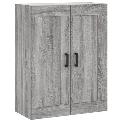 Mobile a Parete Grigio Sonoma 69,5x34x90 cm Legno Multistrato | homemem39