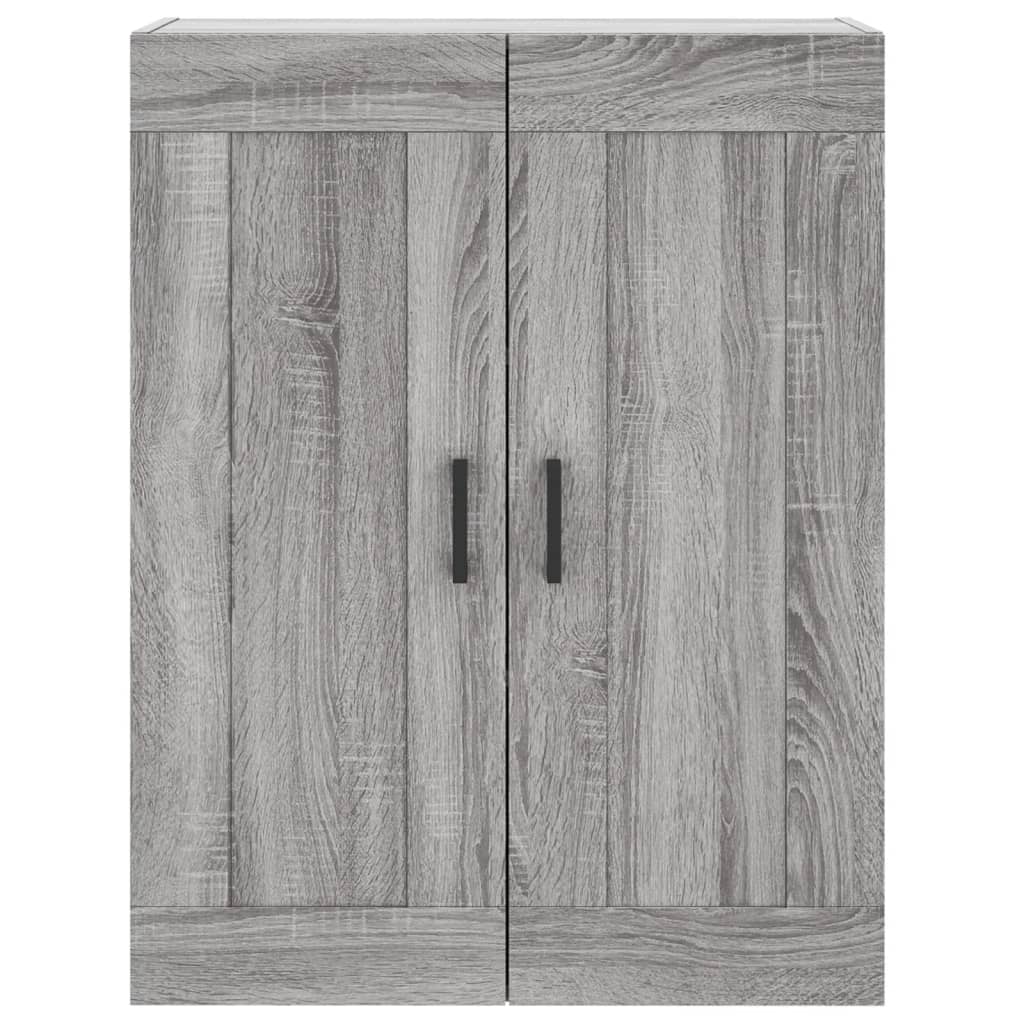 Mobile a Parete Grigio Sonoma 69,5x34x90 cm Legno Multistrato | homemem39