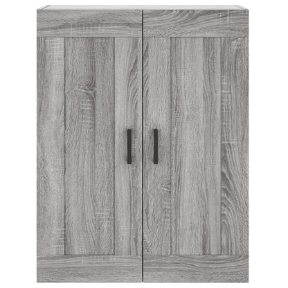 Mobile a Parete Grigio Sonoma 69,5x34x90 cm Legno Multistrato | homemem39