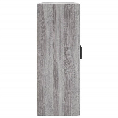 Mobile a Parete Grigio Sonoma 69,5x34x90 cm Legno Multistrato | homemem39