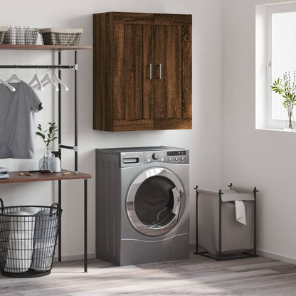 Mobile a Parete Rovere Marrone 69,5x34x90 cm Legno Multistrato - homemem39