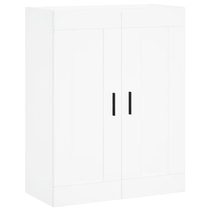 Mobile a Parete Bianco 69,5x34,90 cm in Legno Multistrato - homemem39