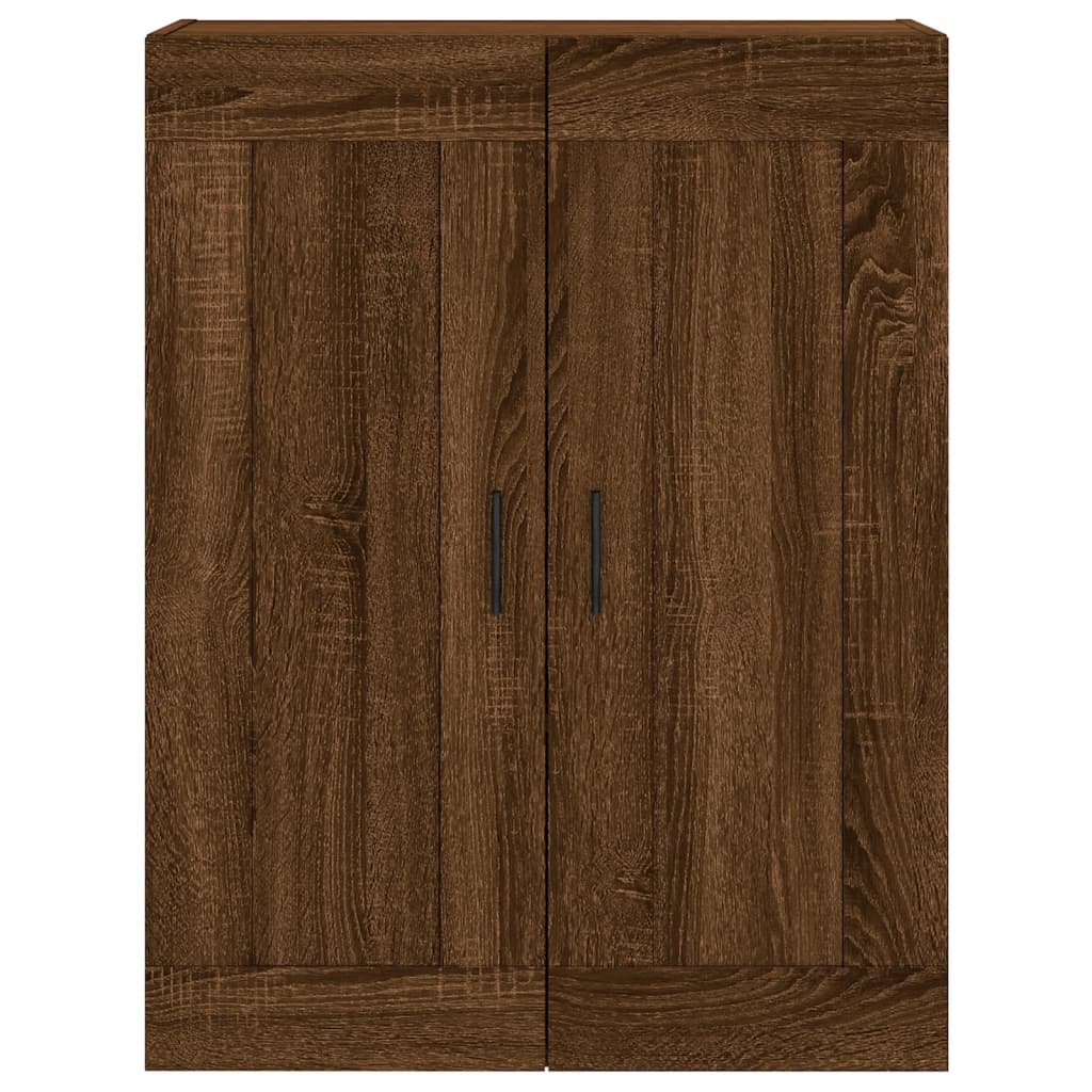 Mobile a Parete Rovere Marrone 69,5x34x90 cm Legno Multistrato - homemem39