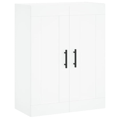 Mobile a Parete Bianco 69,5x34,90 cm in Legno Multistrato