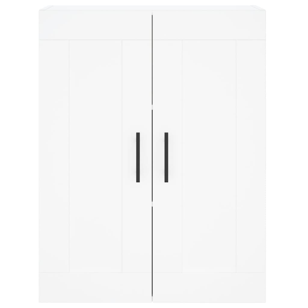 Mobile a Parete Bianco 69,5x34,90 cm in Legno Multistrato