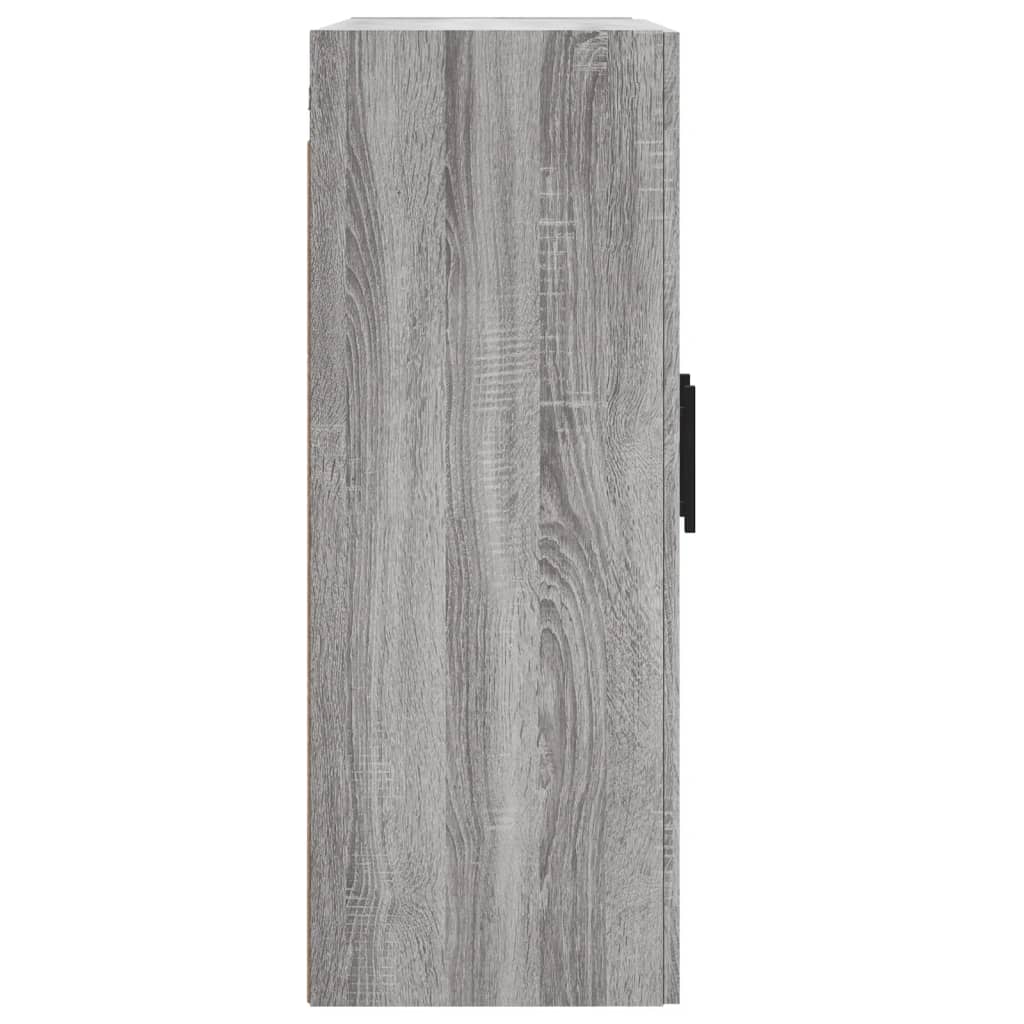 Mobile a Parete Grigio Sonoma 69,5x34x90 cm Legno Multistrato - homemem39