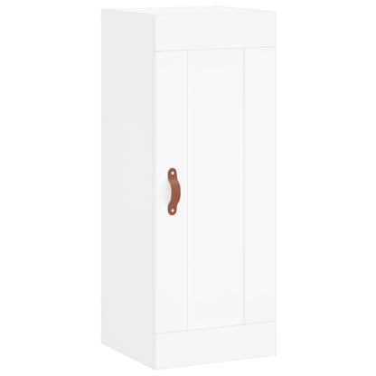 Mobile a Parete Bianco 34,5x34x90 cm in Legno Multistrato - homemem39