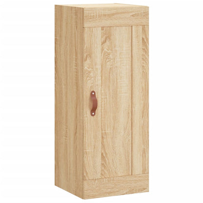 Mobile a Parete Rovere Sonoma 34,5x34x90 cm Legno Multistrato