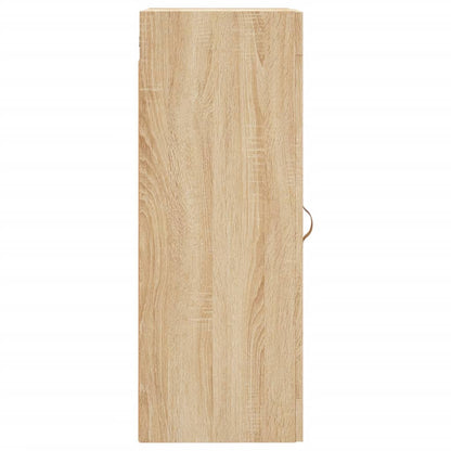 Mobile a Parete Rovere Sonoma 34,5x34x90 cm Legno Multistrato
