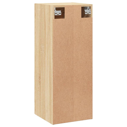 Mobile a Parete Rovere Sonoma 34,5x34x90 cm Legno Multistrato