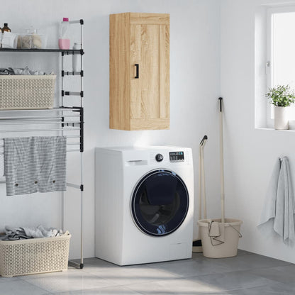 Armadietto a Muro Rovere Sonoma 34,5x34x90 cm Legno Multistrato - homemem39