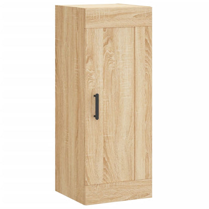 Mobile a Parete Rovere Sonoma 34,5x34x90 cm Legno Multistrato