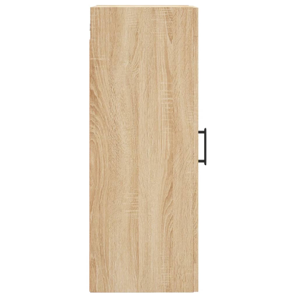 Mobile a Parete Rovere Sonoma 34,5x34x90 cm Legno Multistrato