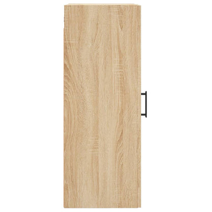 Mobile a Parete Rovere Sonoma 34,5x34x90 cm Legno Multistrato