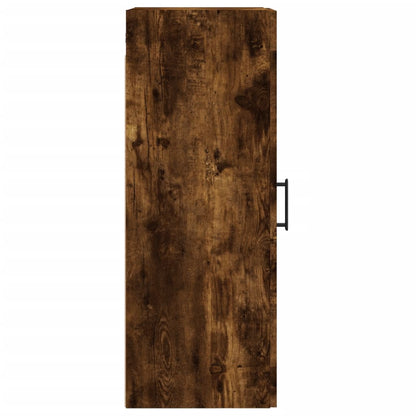 Mobile a Parete Rovere Fumo 34,5x34x90 cm in Legno Multistrato