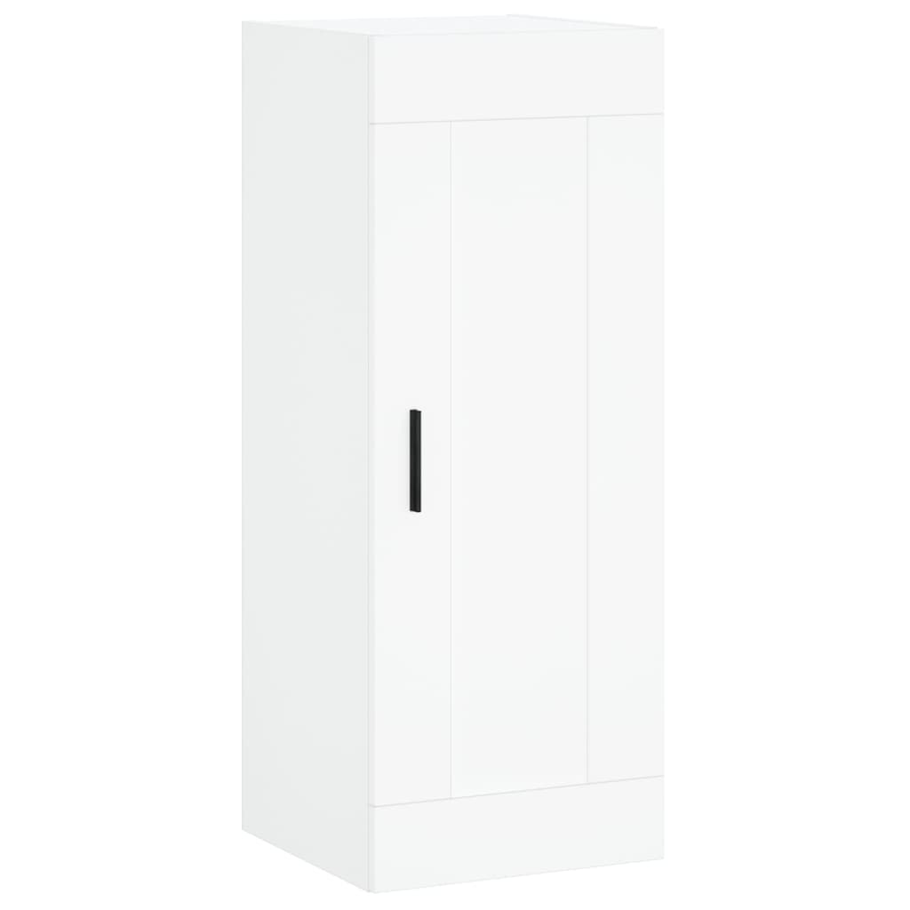 Armadietto a Muro Bianco 34,5x34x90 cm in Legno Multistrato - homemem39