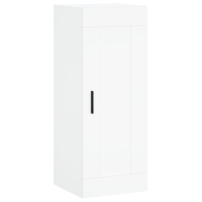 Armadietto a Muro Bianco 34,5x34x90 cm in Legno Multistrato - homemem39