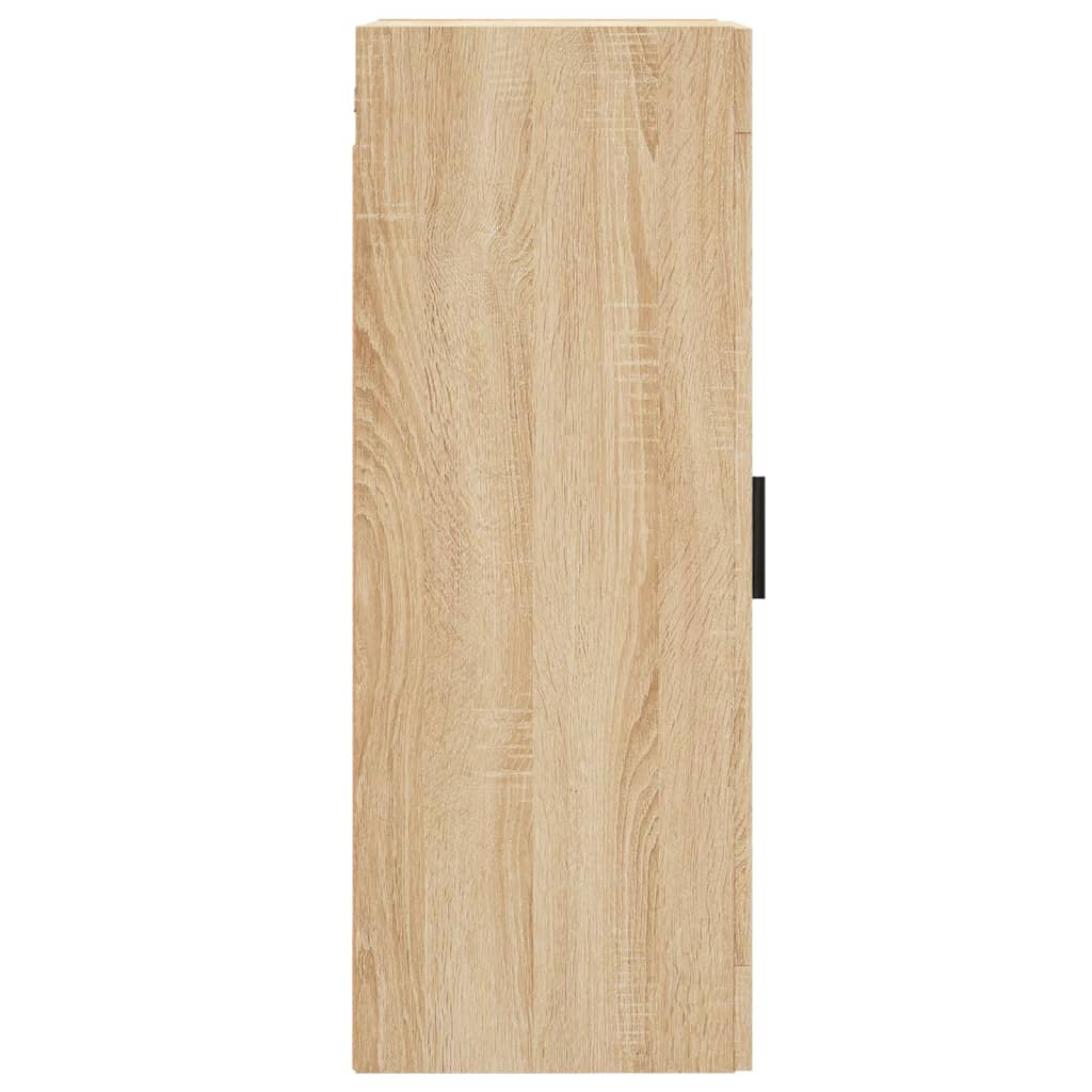 Mobile a Parete Rovere Sonoma 34,5x34x90 cm Legno Multistrato