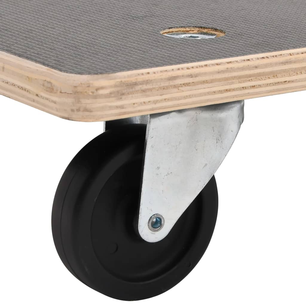 Pedane di Trasporto 2 pz Rettangolari 50x35x11,5 cm 250 kg - homemem39