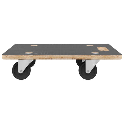 Pedane di Trasporto 2 pz Rettangolari 60x40x11,5 cm 250 kg