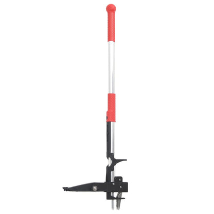 Rimuovi Erbacce Rosso e Argento 99,5 cm in Alluminio Anodizzato | homemem39