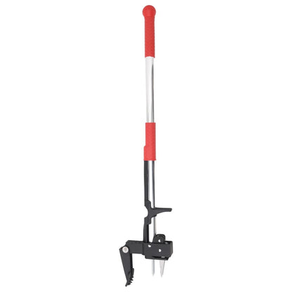 Rimuovi Erbacce Rosso e Argento 99,5 cm in Alluminio Anodizzato | homemem39