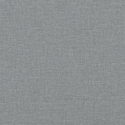 Floor Sofa Bed 2 in 1 Light Gray 112x174x55cm Fabric