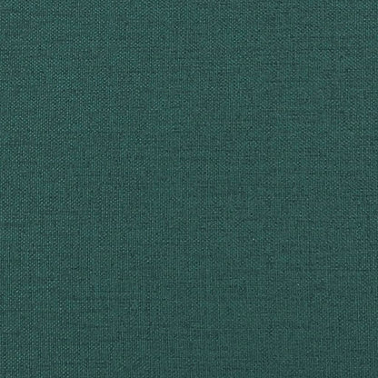 Divano Letto da Terra 2 in 1 Verde Scuro 112x174x55 cm Tessuto