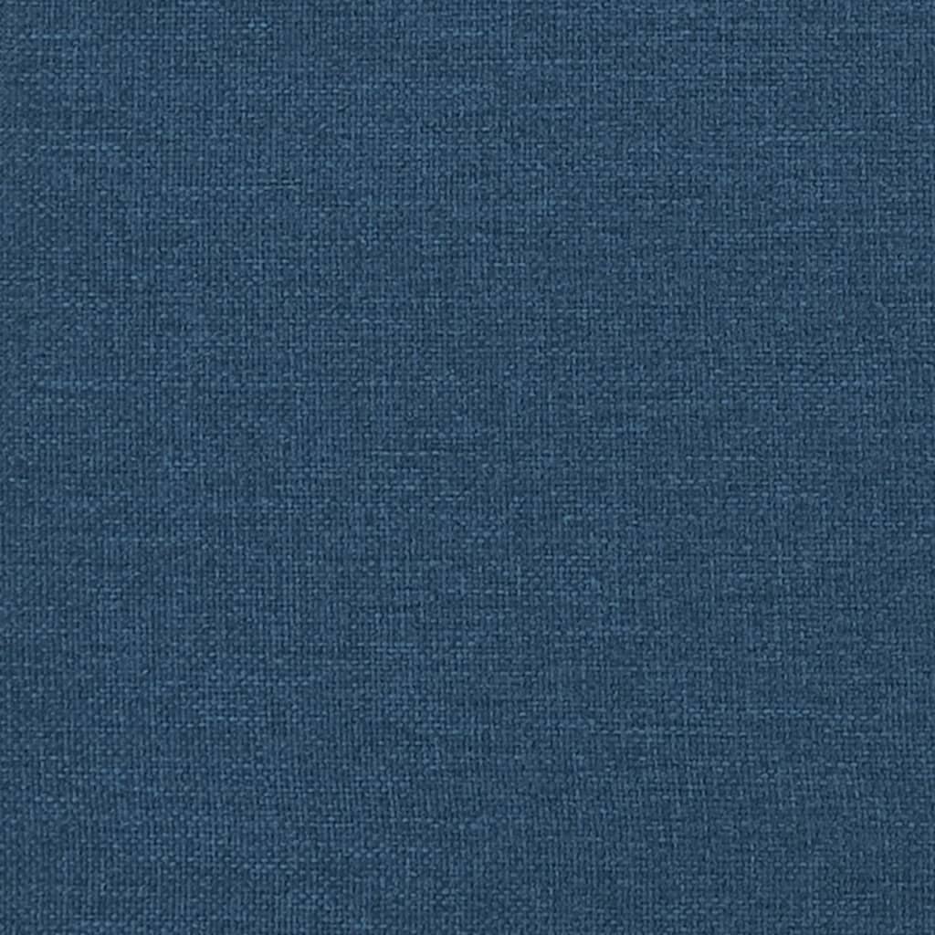 Divano Letto da Terra 2 in 1 Blu 112x174x55 cm Tessuto